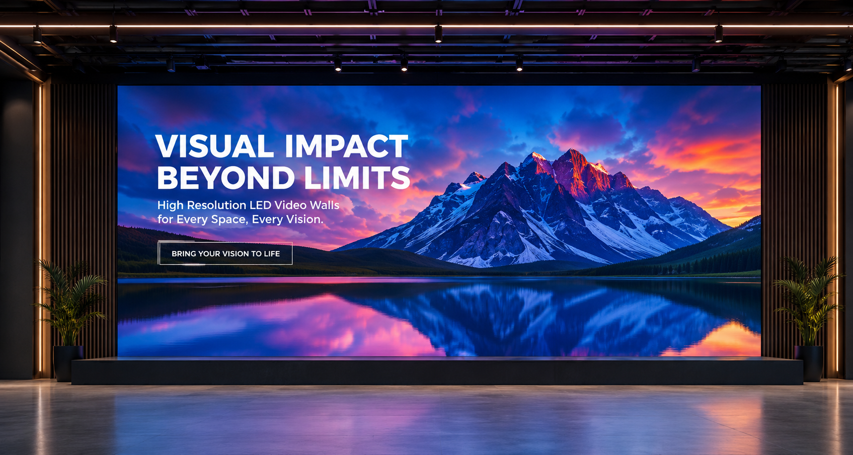 Indoor LED Videowall